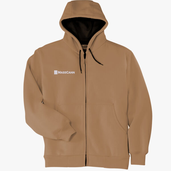 CornerStone® Heavyweight Full-Zip Hooded Sweatshirt with Thermal Lining Thumbnail